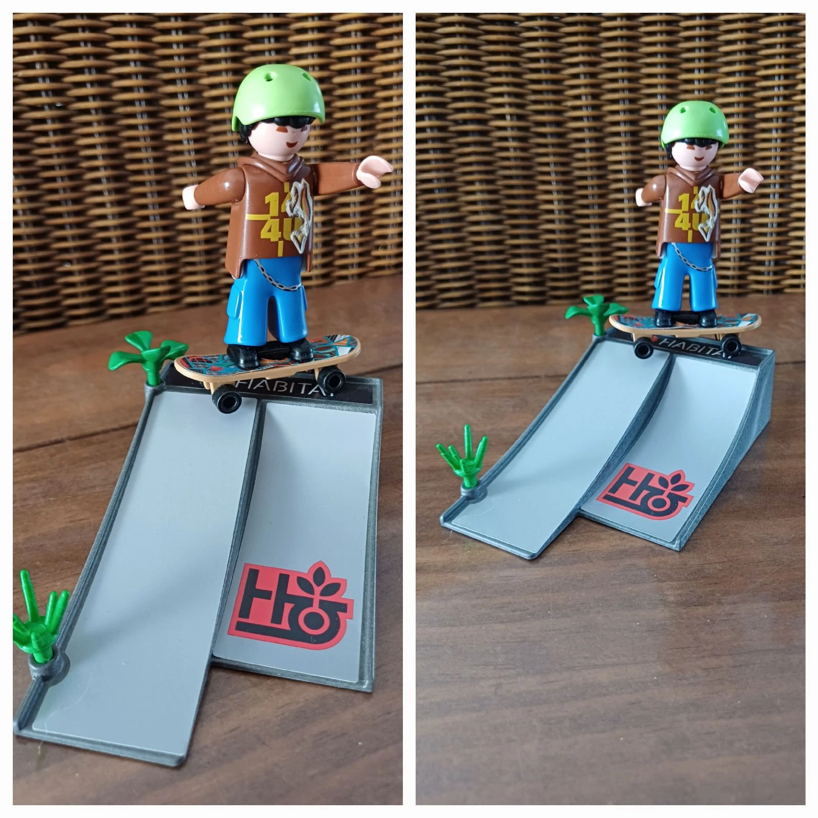 Skateboard playmobil 